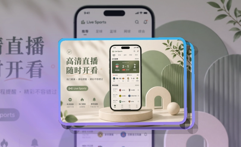 爱游戏 App看赛能力补充 页面展示
